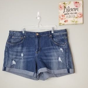 Distressed dollhouse shorts Dylan